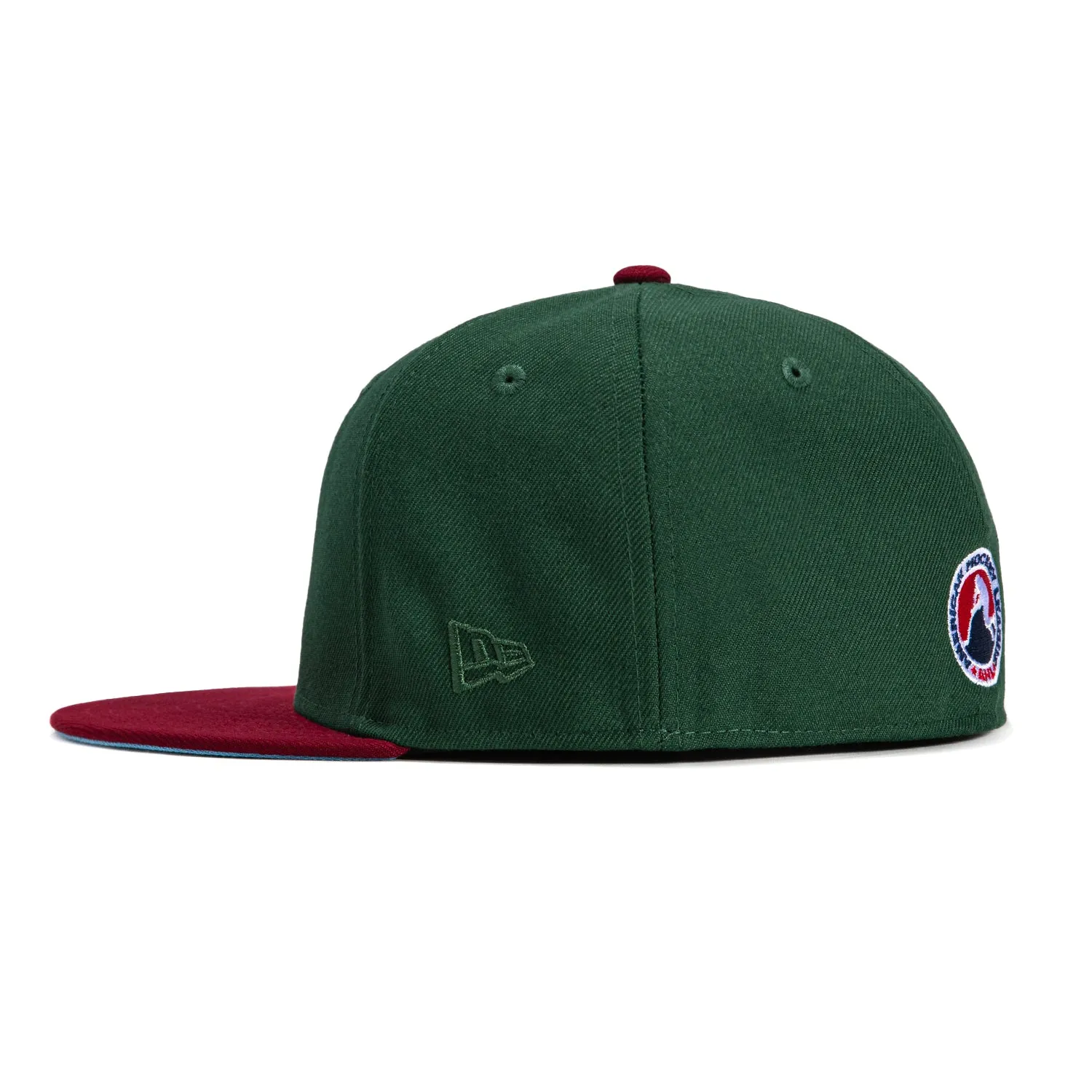 New Era 59Fifty Phoenix Roadrunners 5th Anniversary Patch Hat - Green. Cardinal