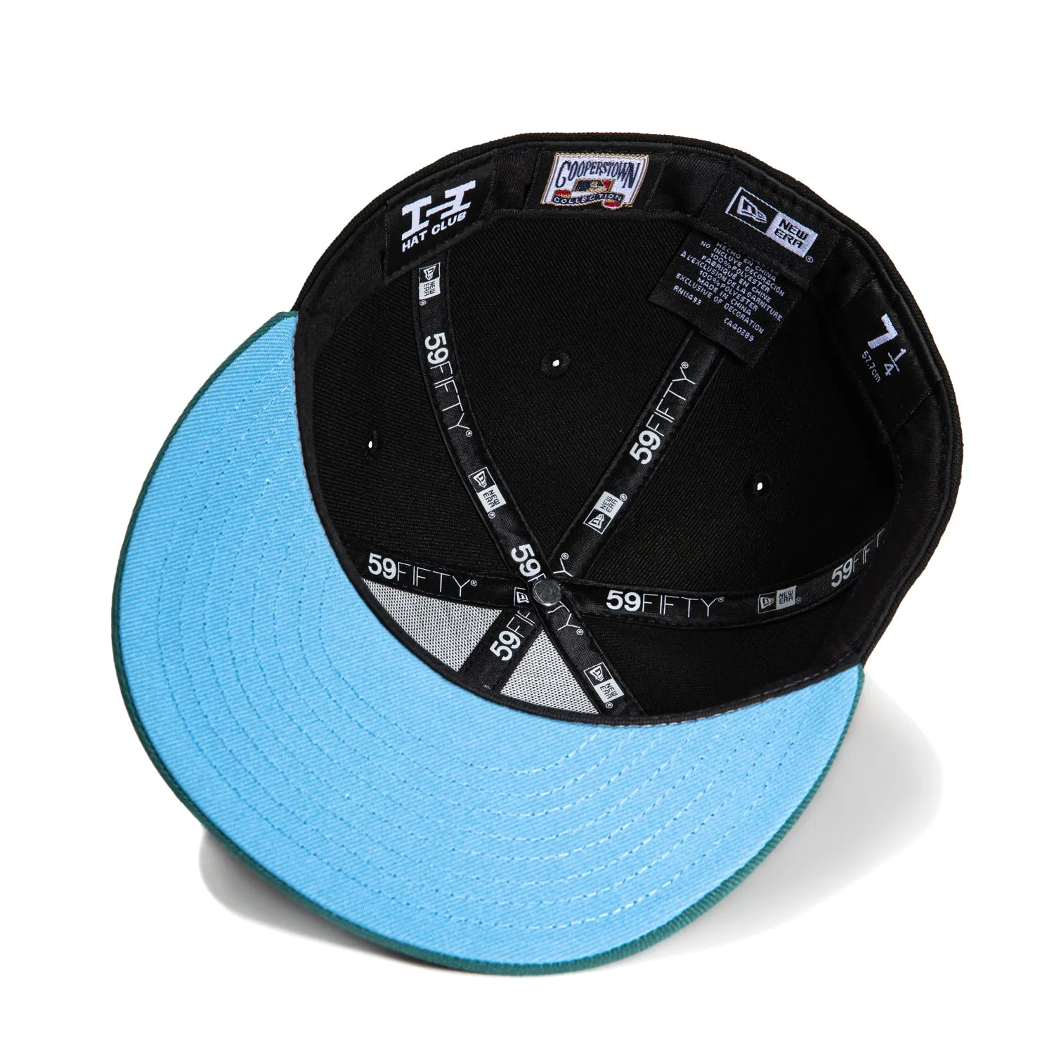 New Era 59Fifty Winter Forest Los Angeles Dodgers 50th Anniversary Stadium Patch Gradient Hat - Black. Green