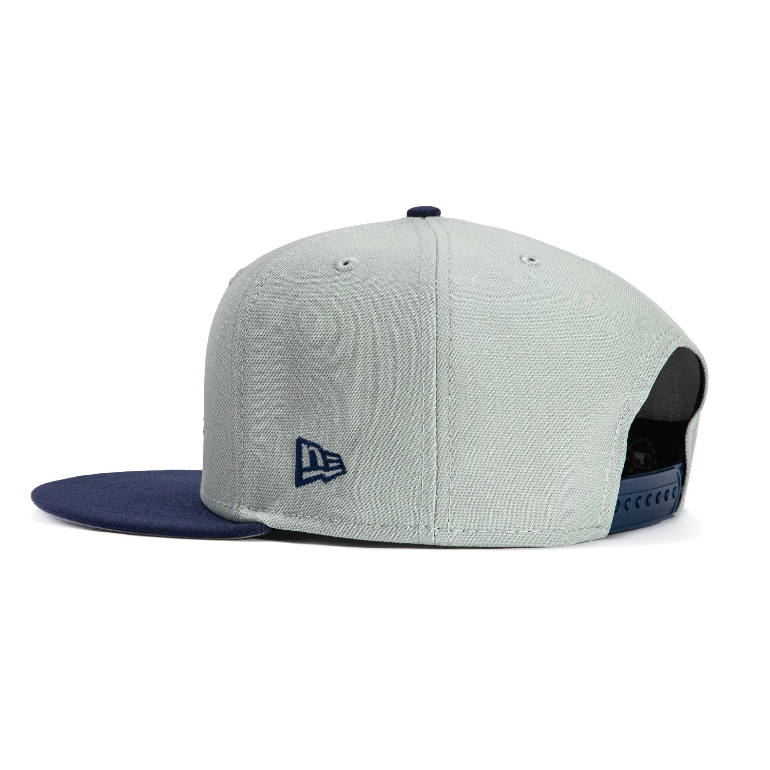New Era 9Fifty San Francisco Giants Snapback Hat - Grey. Light Navy