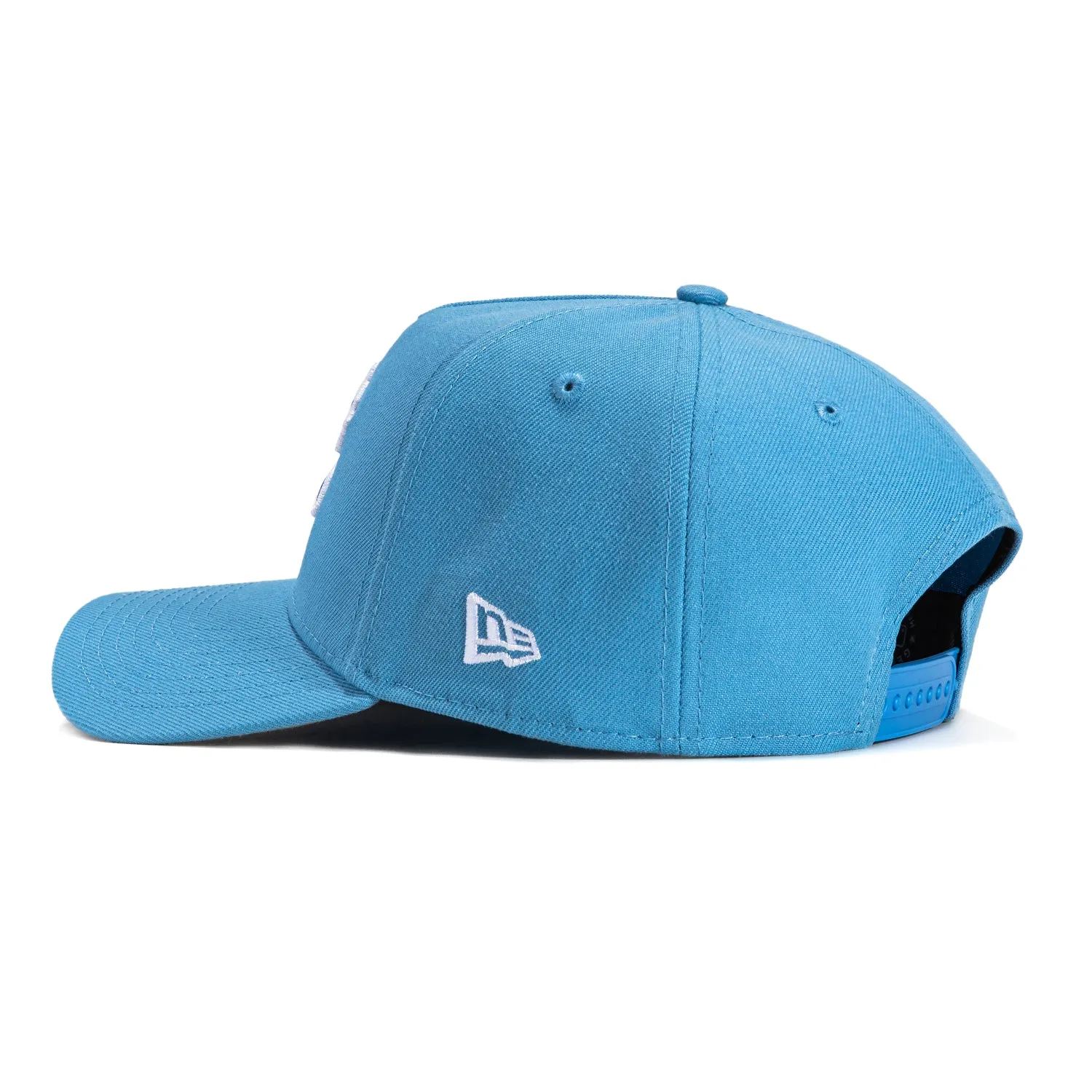 New Era 9Forty A-Frame Chicago Cubs Snapback Hat - Light Blue. Royal