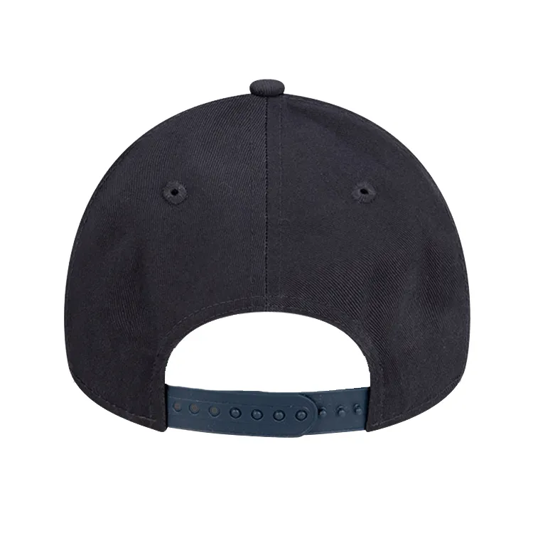 New Era Blank 9FORTY A Frame Cap - Navy/Grey