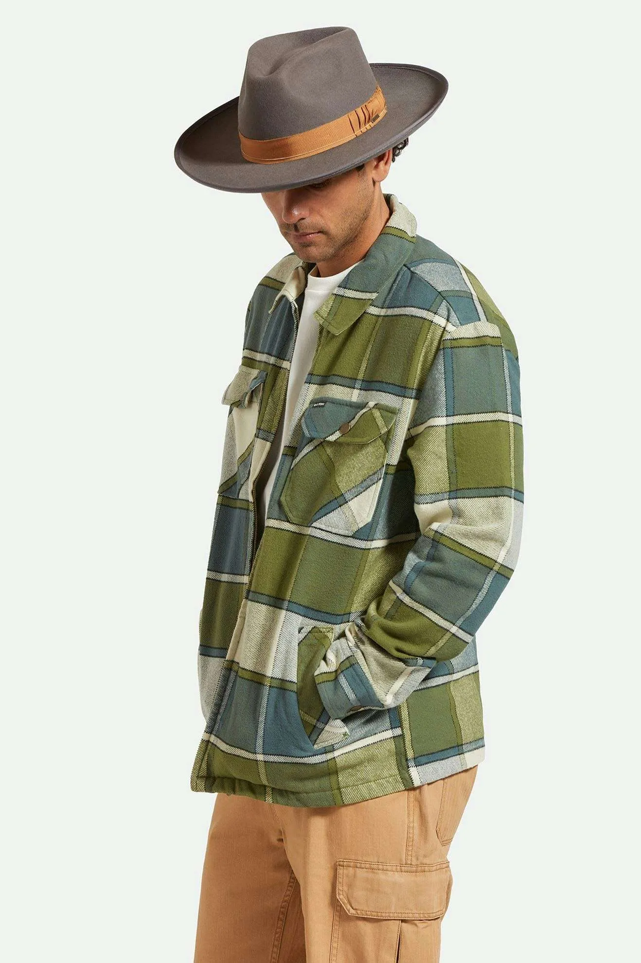 Reno Fedora - Dark Grey/Copper