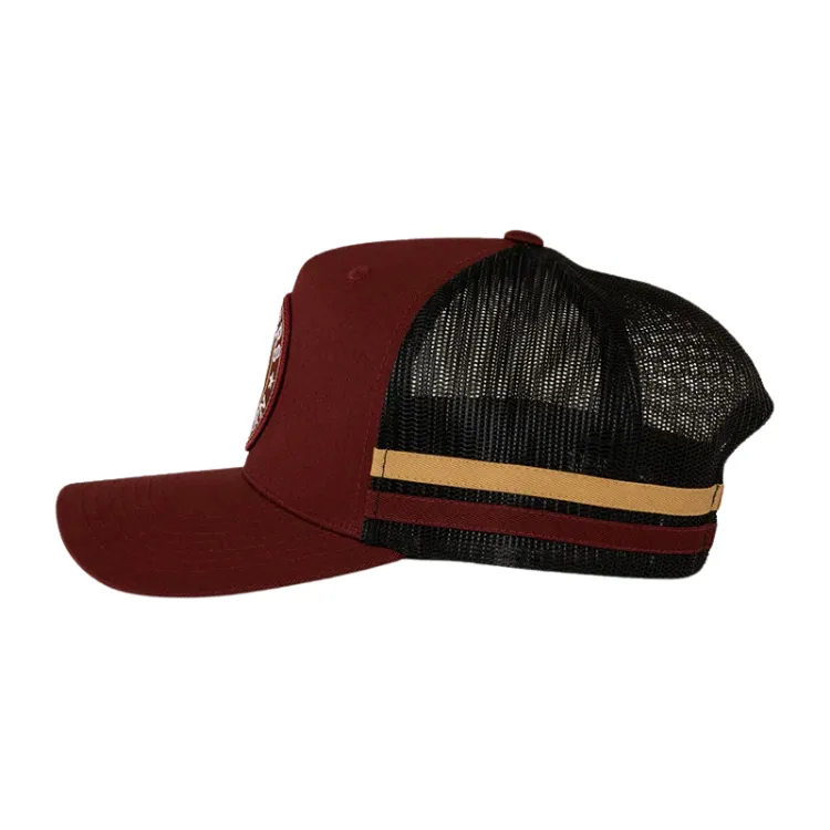 Ringers Western McCoy Trucker Cap - Burgundy