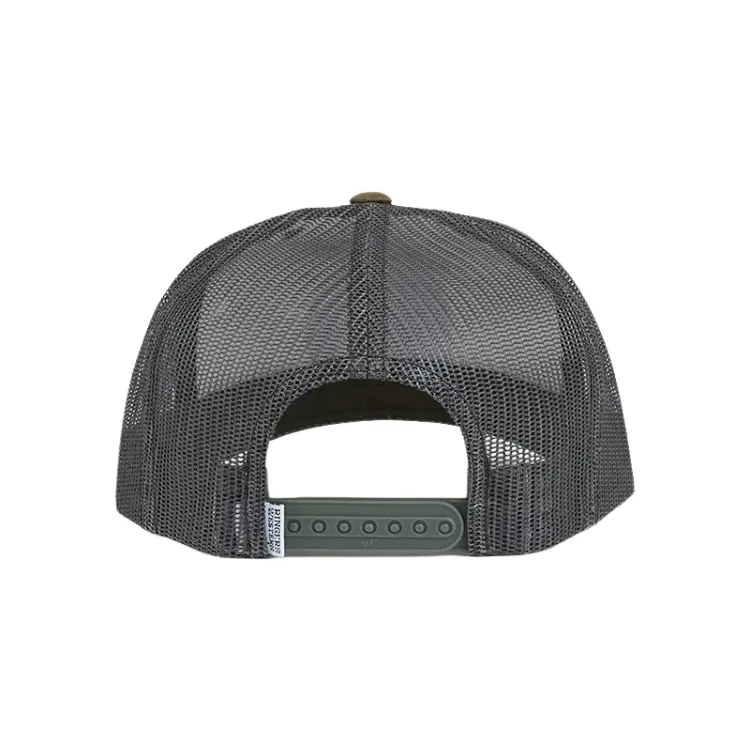 Ringers Western Signature Bull Trucker - Army/Off White