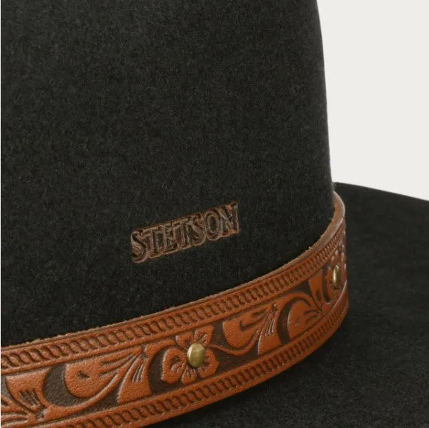 Stetson 3198112 Western Open Road in Black