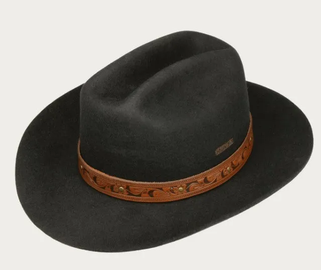 Stetson 3198112 Western Open Road in Black