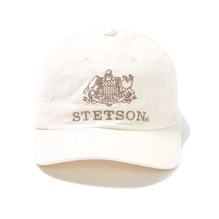 Stetson Linen Ball Cap - Natural