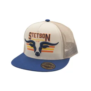 Stetson Longhorn Trucker Cap - Blue