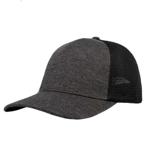 Uflex Unisex Comfort Trucker Cap - Charcoal